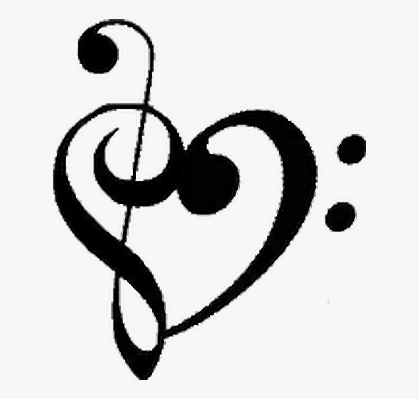 #corazon #notasmusicales #clavedesol - Symbol That Represents Music, HD Png Download, Free Download