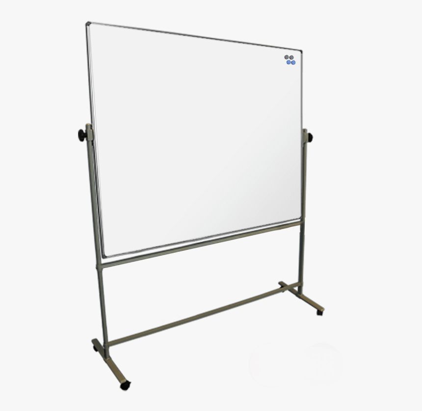 Revolving Whiteboard On Sturdy Mobile Stand - Freestanding Whiteboards, HD Png Download, Free Download