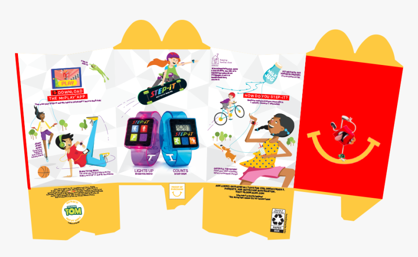 Happy Meal Packaging Design, HD Png Download, Free Download