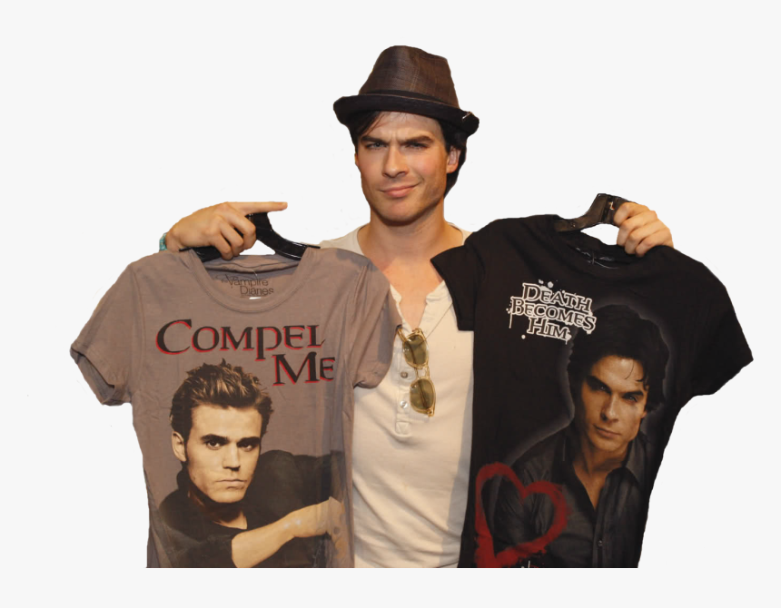 Ian Png - Ian Somerhalder Damon, Transparent Png, Free Download