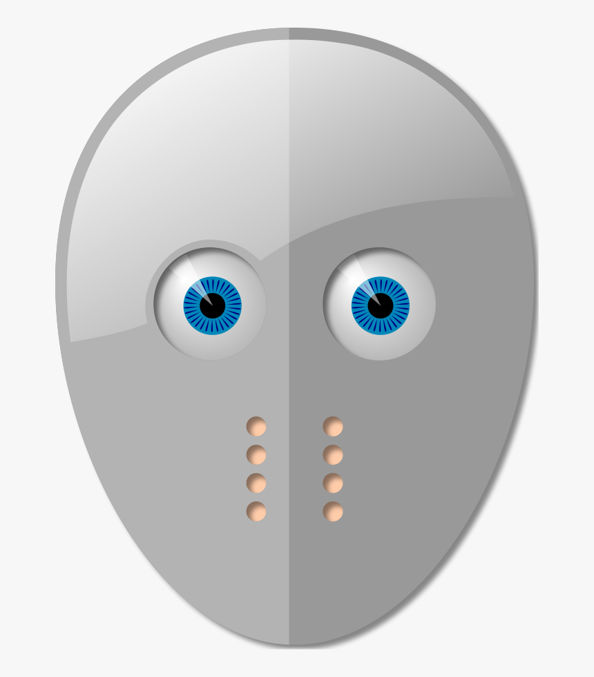 Hockey Mask And Eyes Svg Clip Arts - Cartoon Hockey Mask, HD Png Download, Free Download