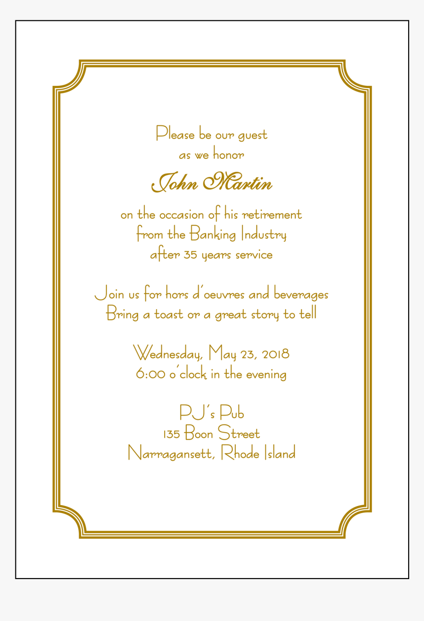 Retirement Party Invitation - Tombstone Unveiling Invitation Template, HD Png Download, Free Download