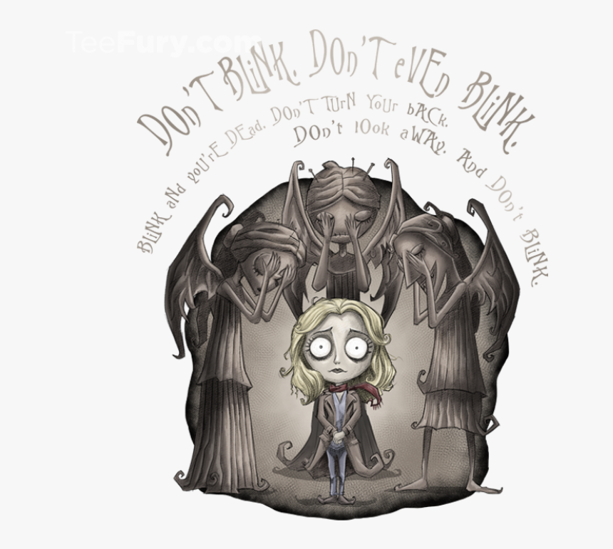 Weeping Angels, Doctor Who - Don T Blink Doctor, HD Png Download, Free Download