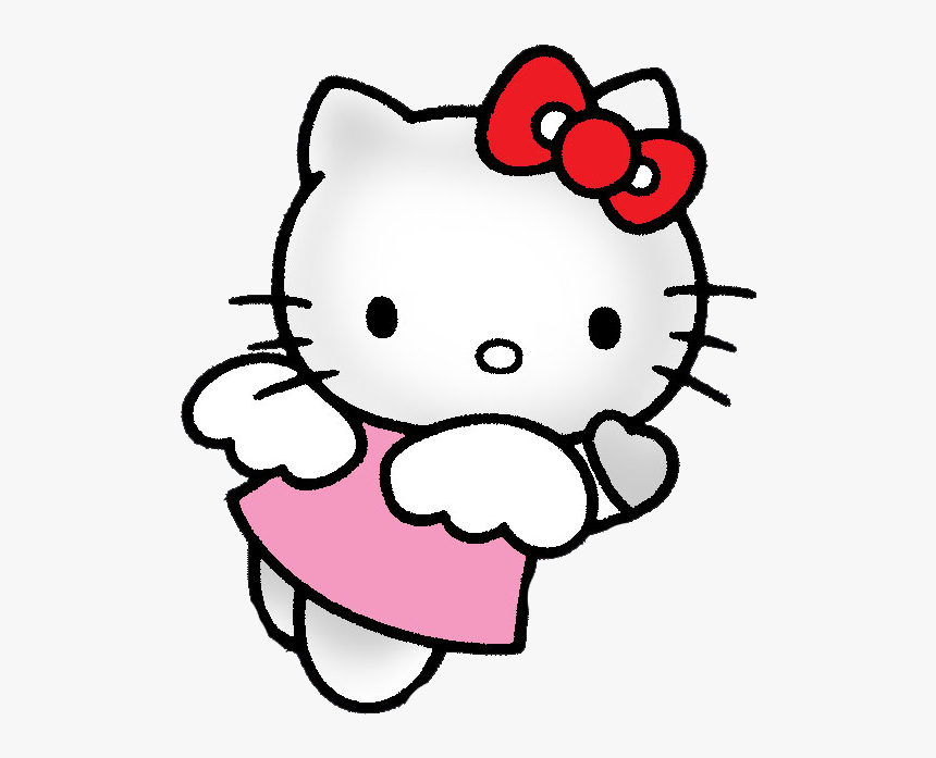 Hello Kitty Angel Photo Hkangelpink Hello Kitty With Angel Wings Hd Png Download Kindpng