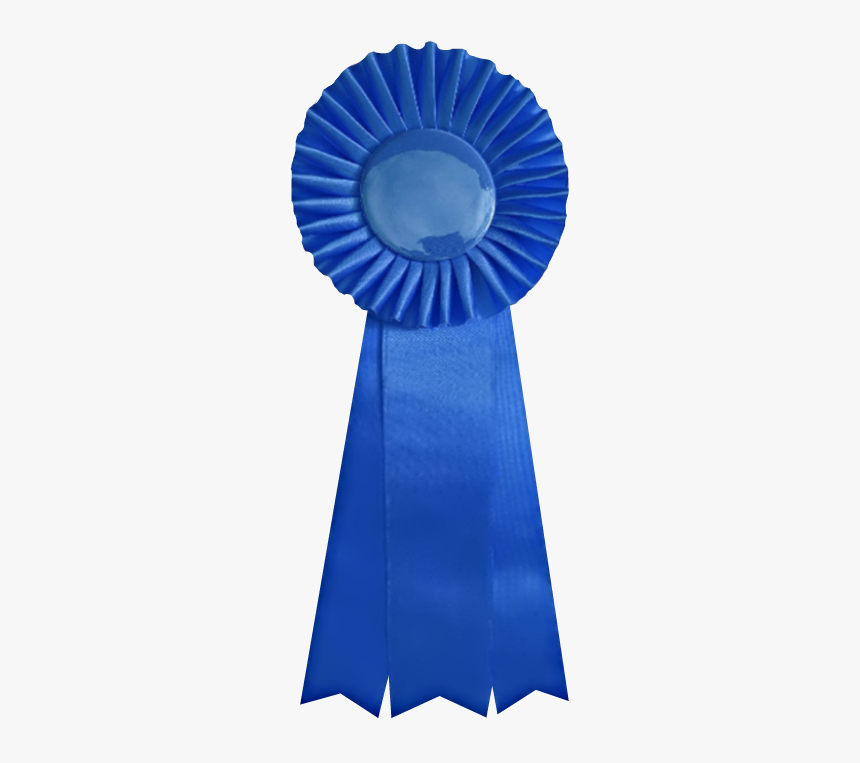 #honor #award #ribbon #winner #blue - Blank Rosette Ribbons Green, HD Png Download, Free Download