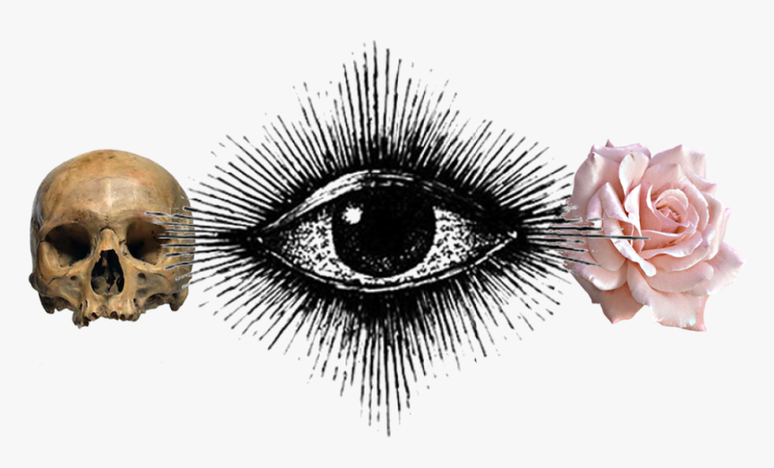 Dead - Eye - Rose - Eye Of Providence Aesthetic, HD Png Download, Free Download