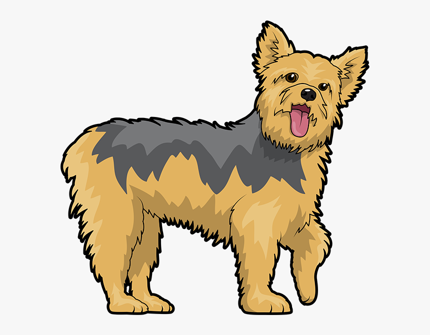 Yorkie Emojis For Dog Lovers Messages Sticker-3 - Australian Terrier, HD Png Download, Free Download
