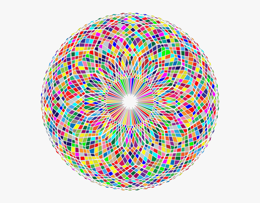 Abstract Circle Colorful Remix - Abstract Art, HD Png Download, Free Download