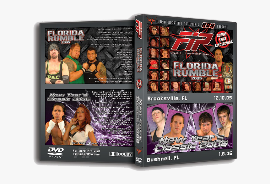 Florida Rumble 2005 & New Year"s Classic - Pc Dvd, HD Png Download, Free Download