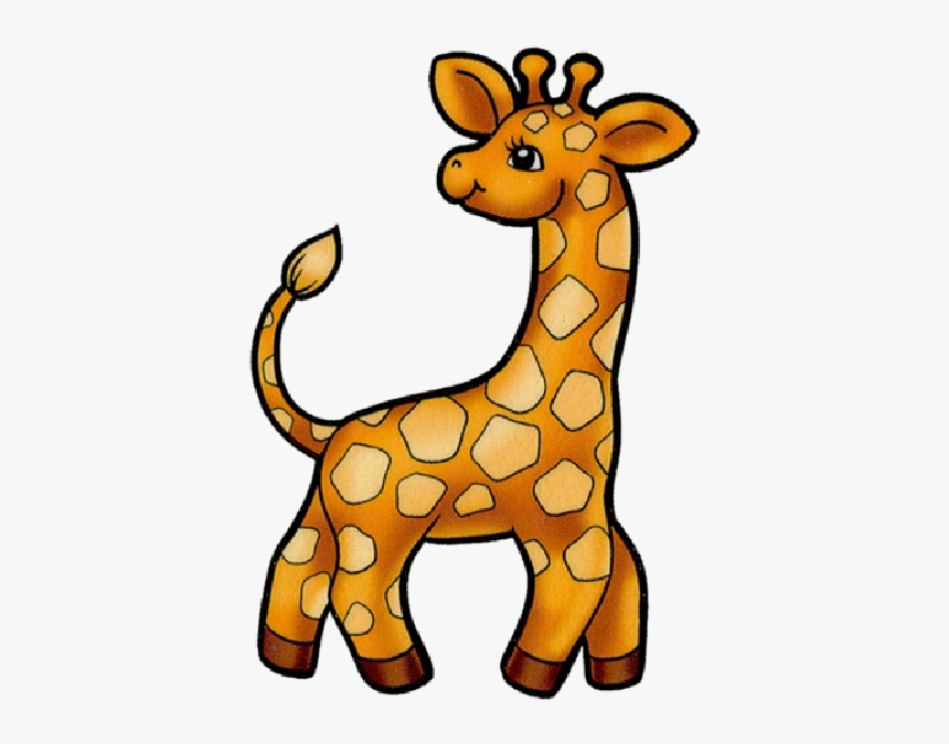 Baby Giraffe Pictures Giraffe Images Clip Art - Caritas Animadas De Animalitos, HD Png Download, Free Download