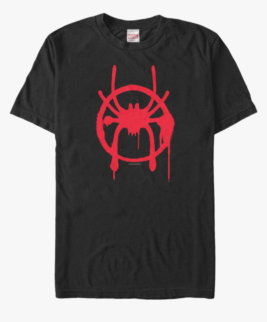 Miles Symbol Spider Man Into The Spider Verse T Shirt - Spider Man Into Spider Verse Logo, HD Png Download, Free Download