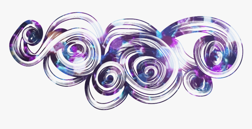 #wind #wave #swirl #cloud #purple #decorate - Earrings, HD Png Download, Free Download