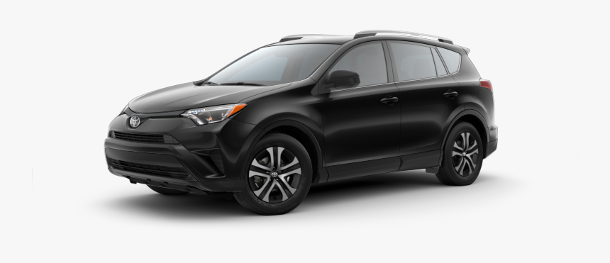 17 Rav4 - Black 2017 Rav4 Xle, HD Png Download, Free Download