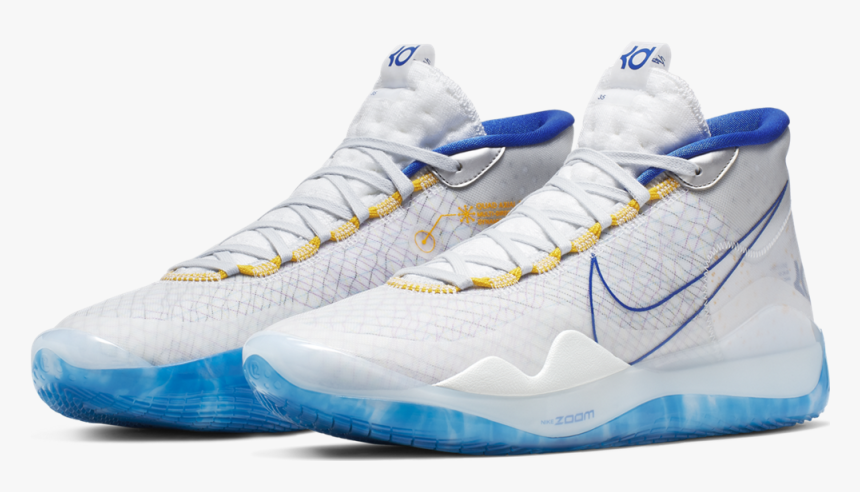 Nike Kd 12 "warriors" - Nike Zoom Kd 12, HD Png Download, Free Download