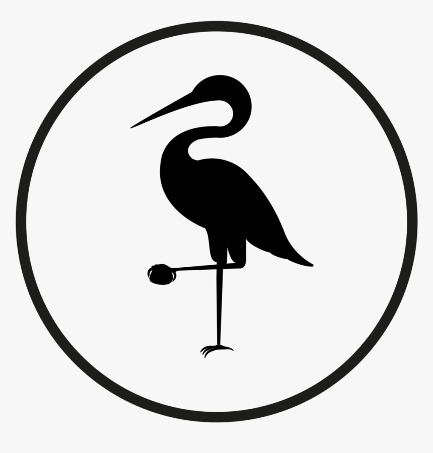 Crane Bird Png , Png Download - Stork, Transparent Png, Free Download