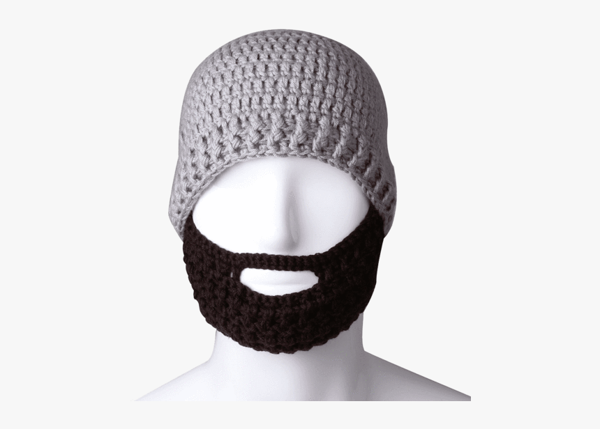 Free Fisher Unisex Knit Beanie Stubble Beard - Knit Cap, HD Png Download, Free Download