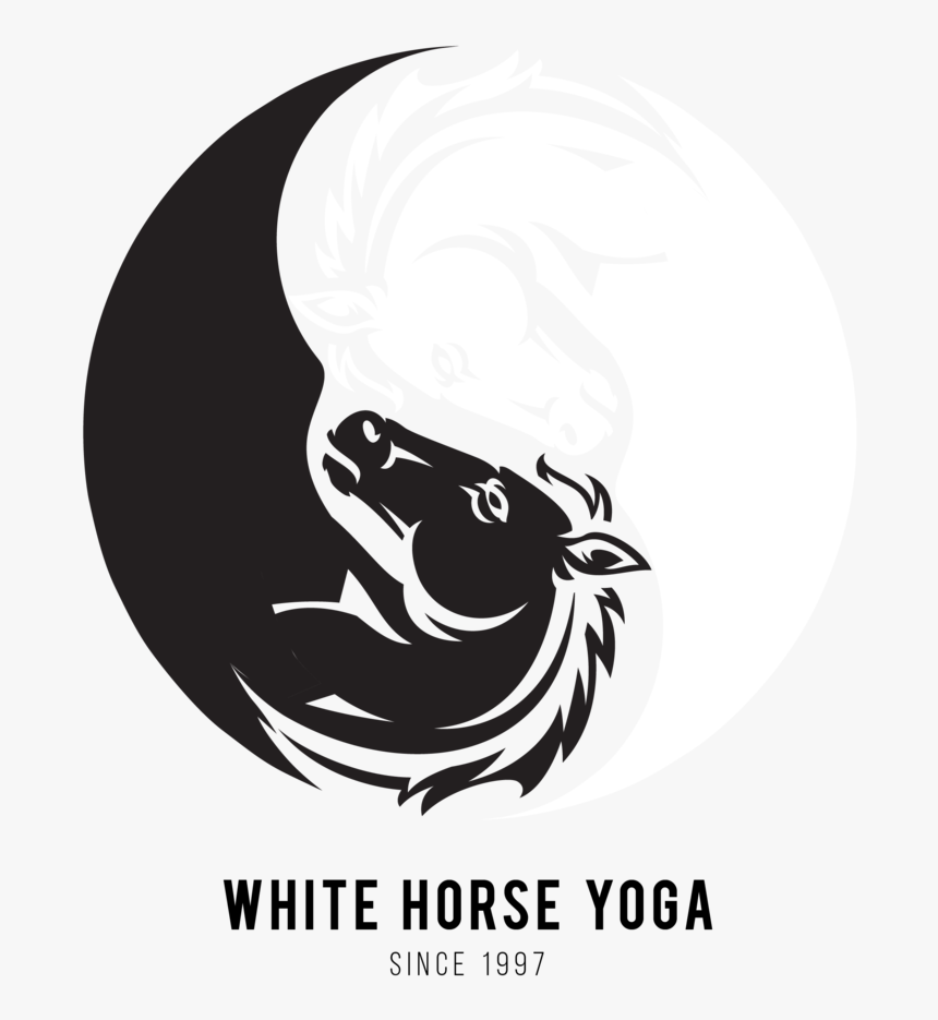 White Horse Yoga Logo Fa-01 - Girl Who Kicked The Hornet's, HD Png Download, Free Download