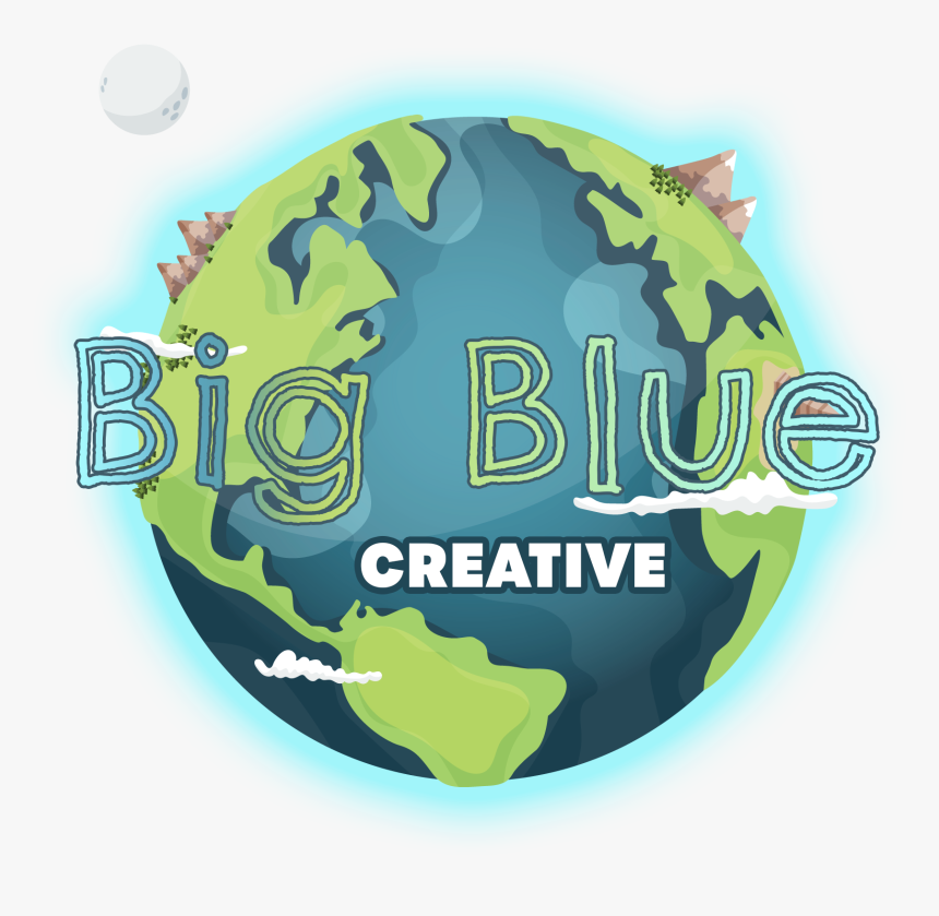 Big Blue Creative - Earth, HD Png Download, Free Download