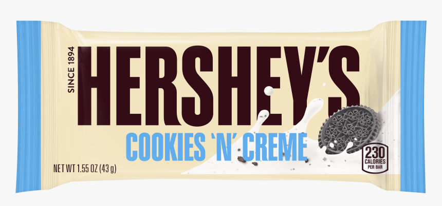 Hersheys Bar Png - Cookies N Cream Hershey's, Transparent Png, Free Download