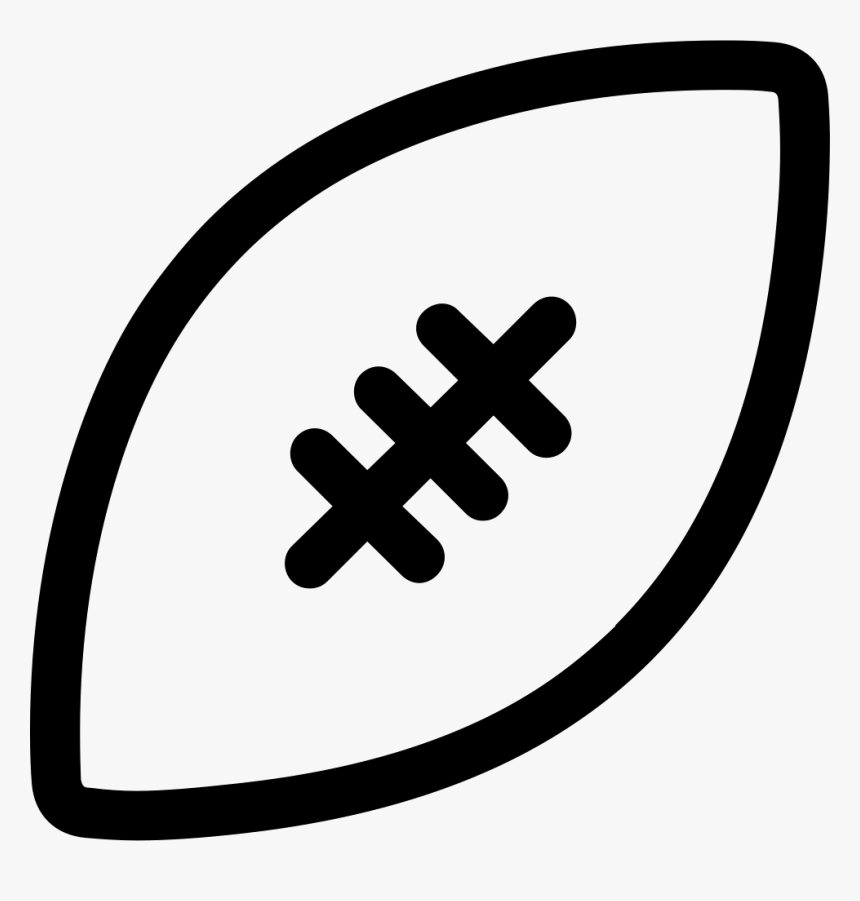 American Football Ball - Balon Futbol Americano Icono, HD Png Download, Free Download