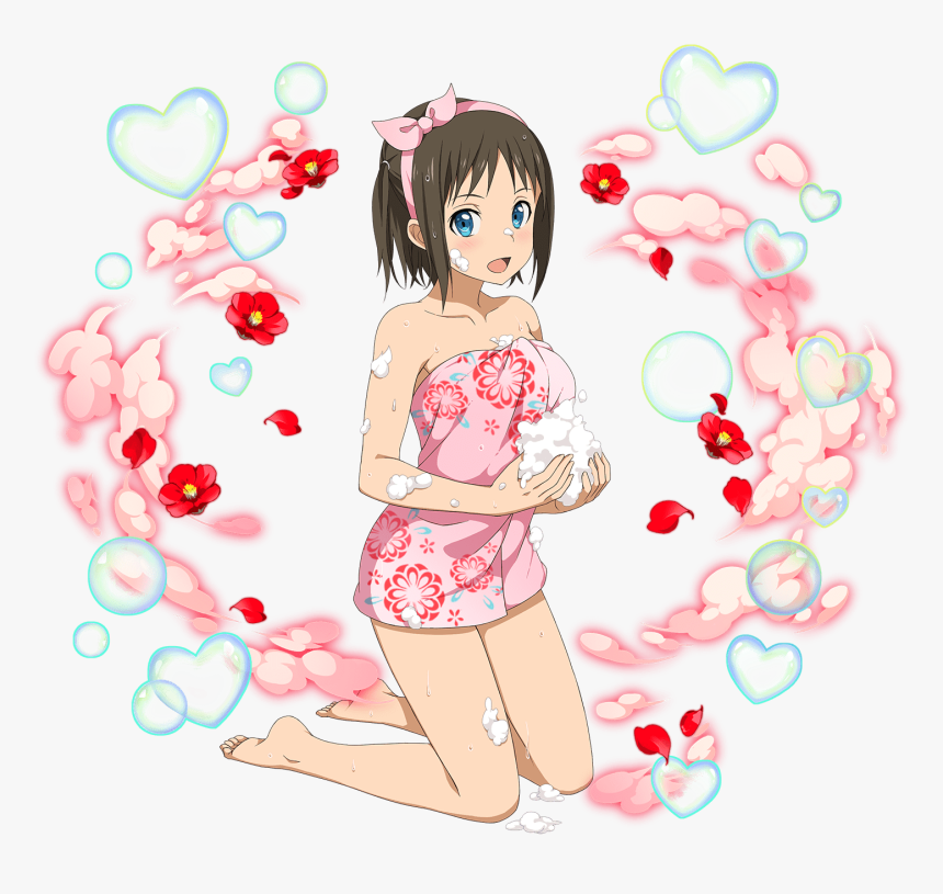 Sword Art Online Memory Defrag Steamy Bath Time, HD Png Download, Free Download