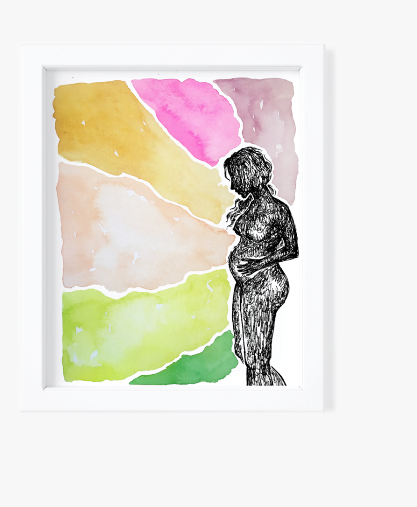 Pregnancymood - Painting, HD Png Download, Free Download