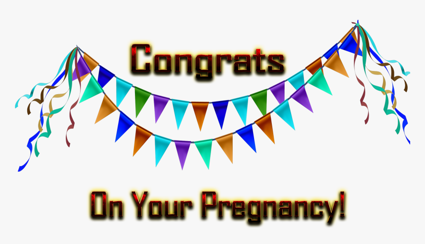 Congrats On Your Pregnancy Png Free Background - Graphic Design, Transparent Png, Free Download