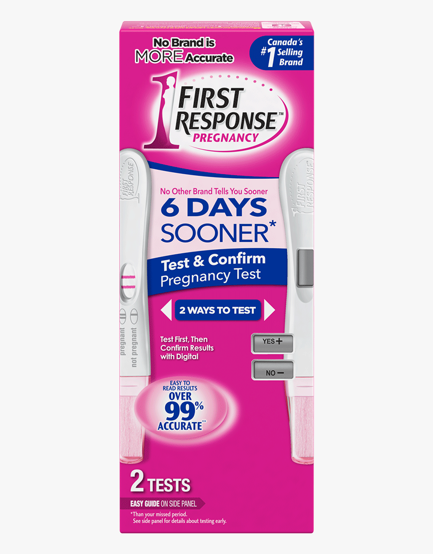 First Response Test And Confirm 2 Pack - First Response Digital Pregnancy Test, HD Png Download, Free Download