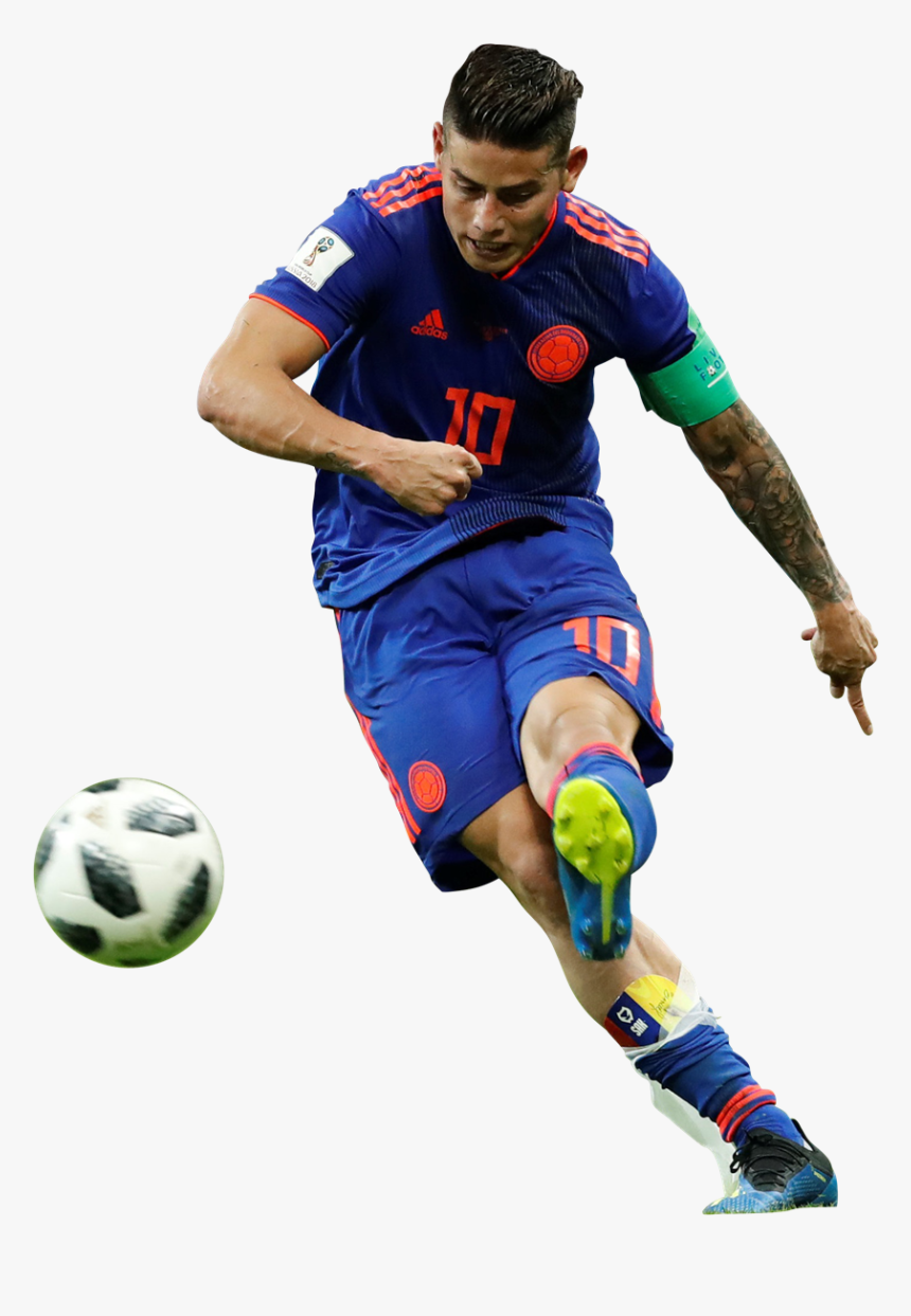 James Rodriguez render - Kick Up A Soccer Ball, HD Png Download, Free Download