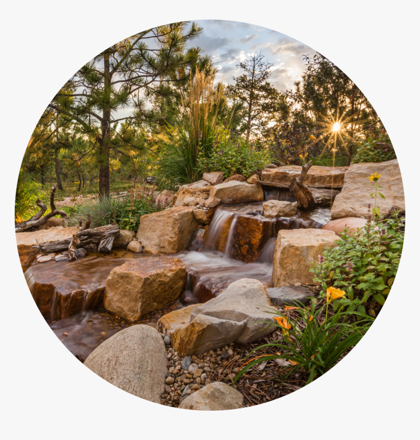 Landscaping Commerce City Water Feature - Boulder, HD Png Download, Free Download