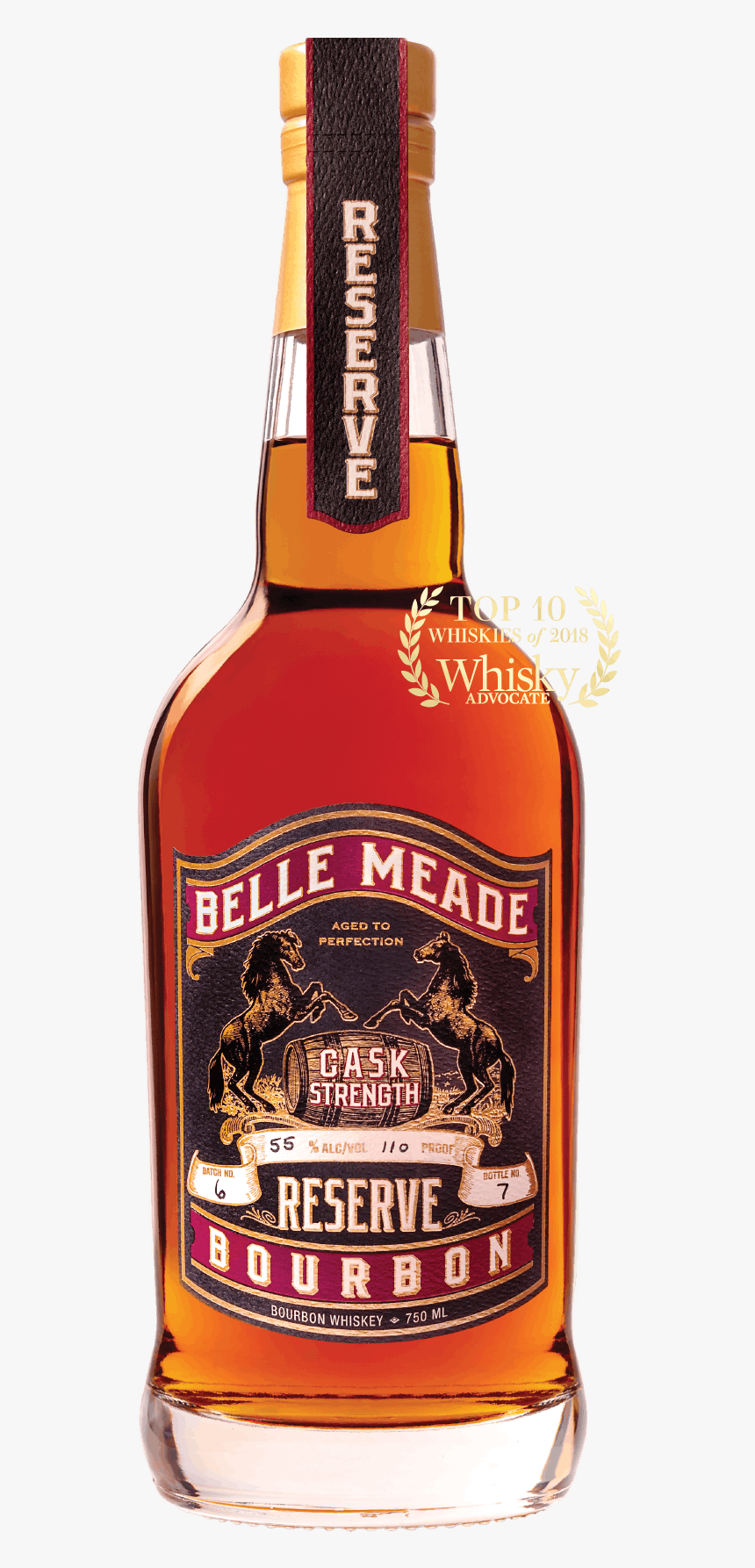 Belle Meade Cask Strength Reserve Bourbon - Belle Meade Bourbon Cask Strength Reserve, HD Png Download, Free Download
