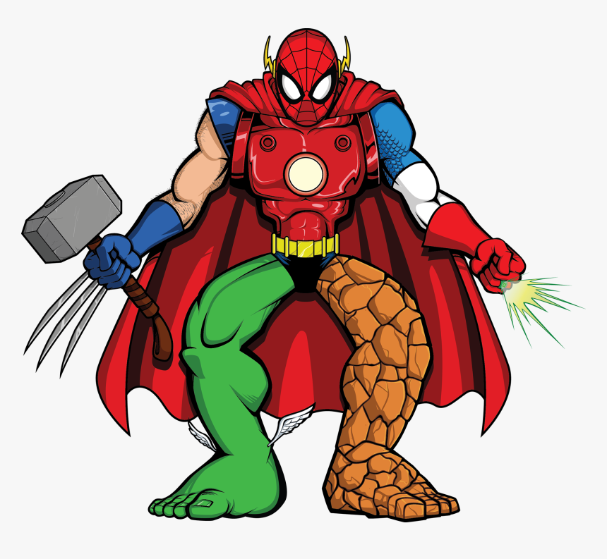 Smash In Slow Motion As The Hulk - Marvel Flash, HD Png Download, Free Download