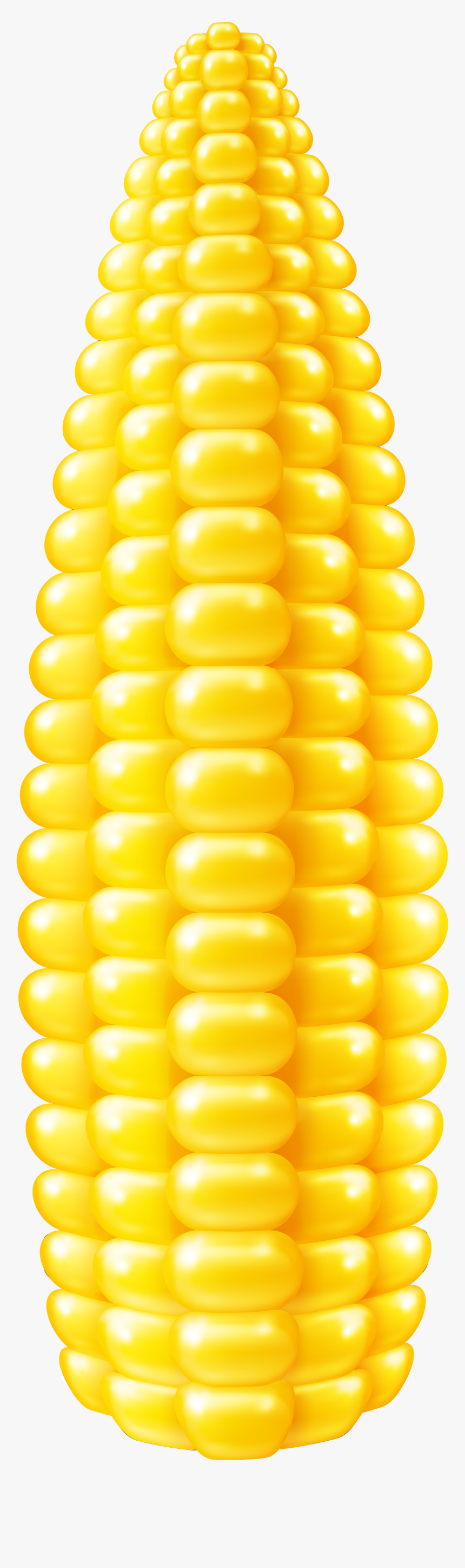 Transparent Corn Clipart - Cartoon Corn On The Cob Clipart, HD Png Download, Free Download