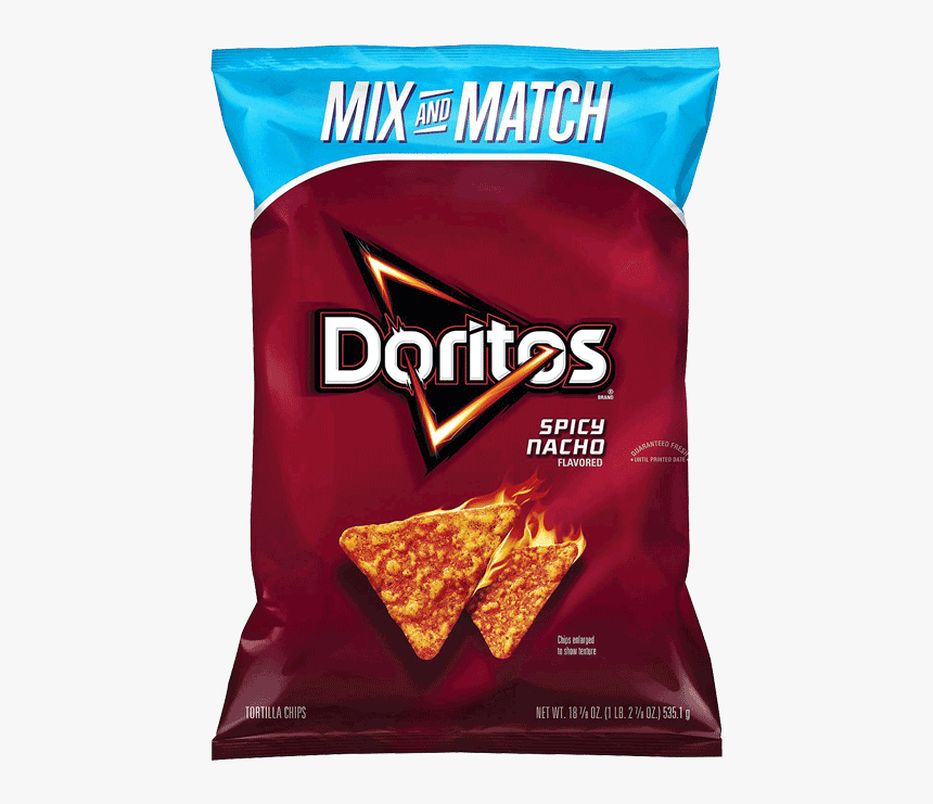 Doritos Spicy Nacho 9.75 Oz, HD Png Download, Free Download