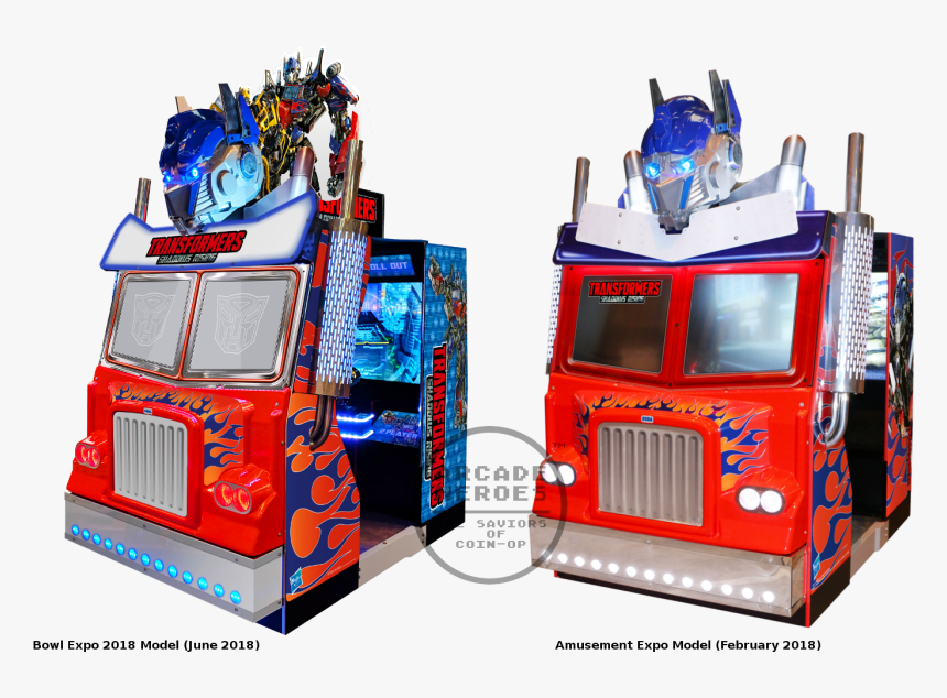 Transformers Shadows Rising Arcade Cabinet Models By - Transformers Shadows Rising Arcade, HD Png Download, Free Download