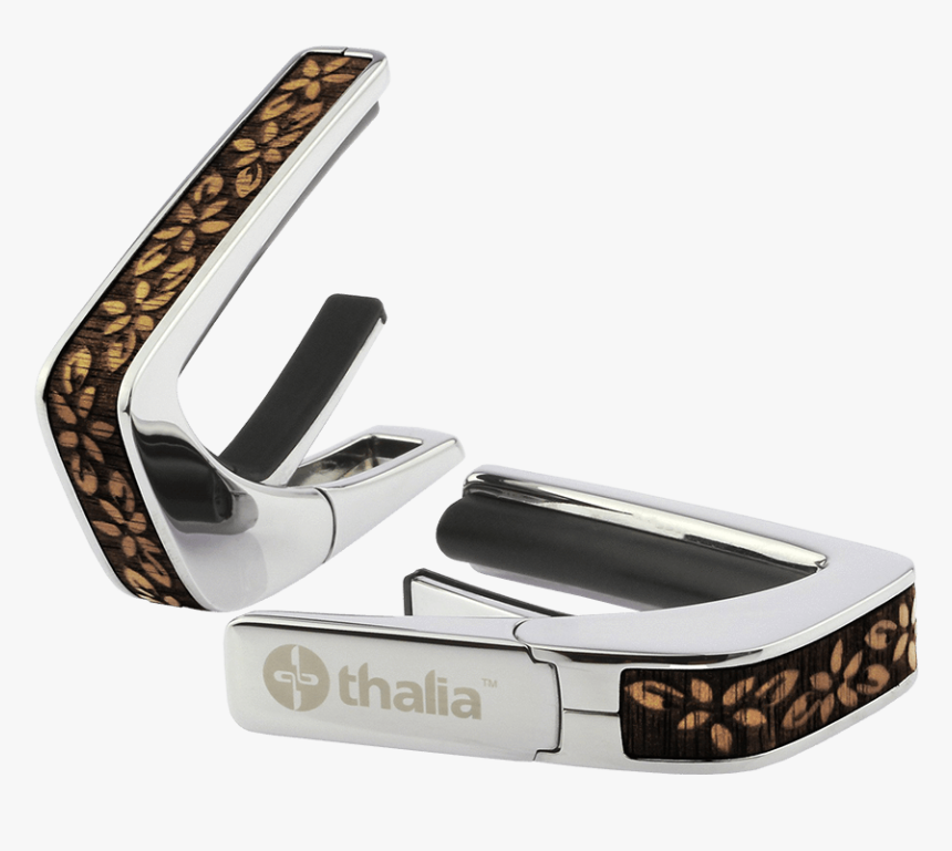 Thalia 200 Hawaiian Koa Plumeria Lei Engraved Capo - Capo, HD Png Download, Free Download