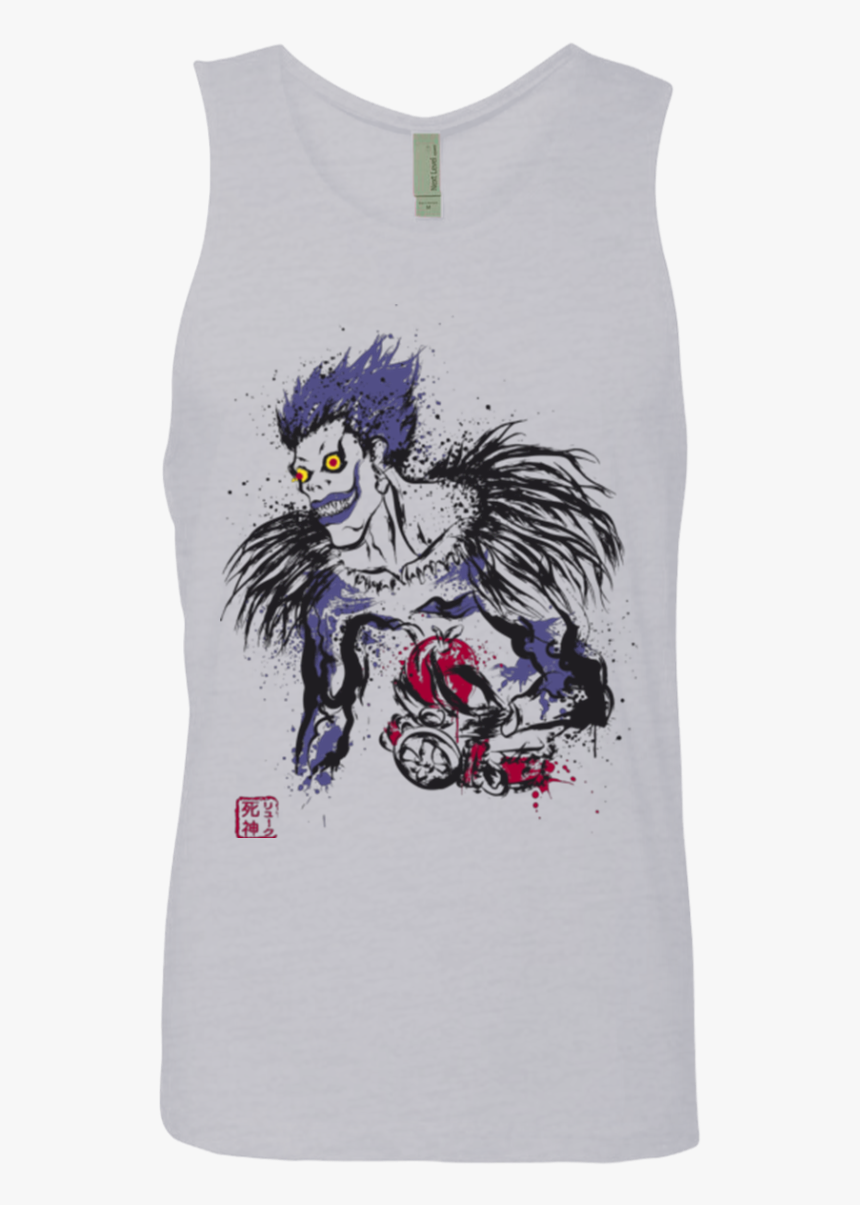 Ink-ryuk Men"s Premium Tank Top - Shinigami Sticker, HD Png Download, Free Download