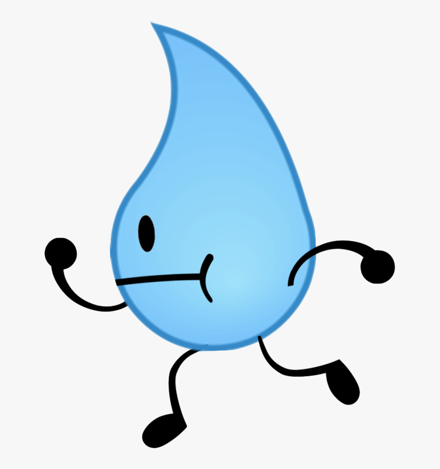 Asset Teardrop Gloomy Grim Clip Art - Bfb Intro Poses Bfdi Asset, HD Png Download, Free Download