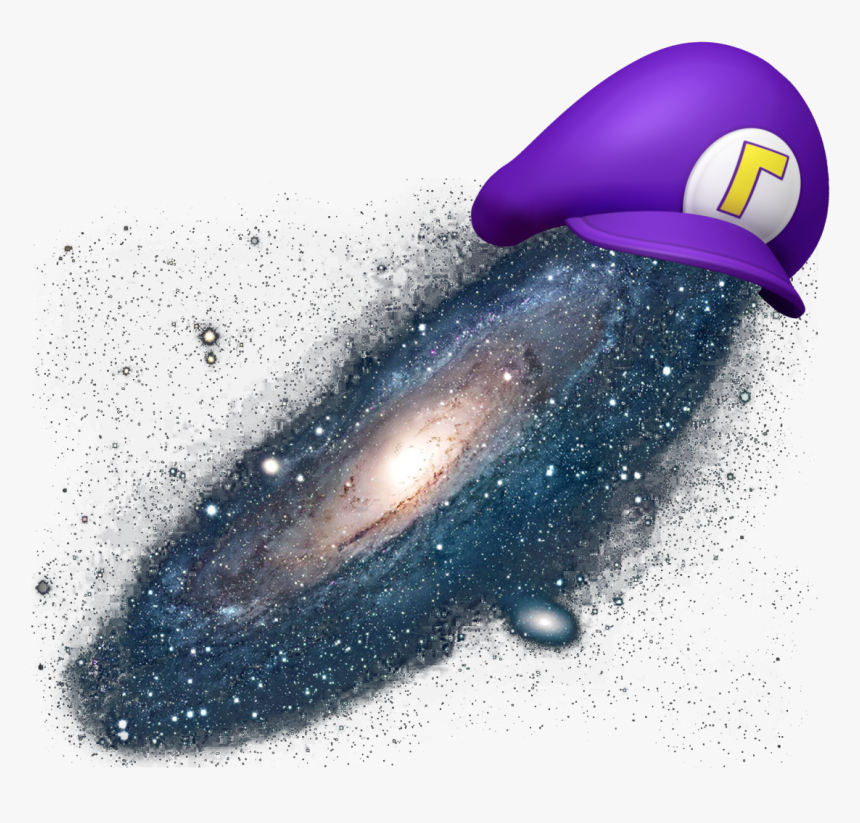 Waluigi’s Hat On Everything - Andromeda Galaxy, HD Png Download, Free Download
