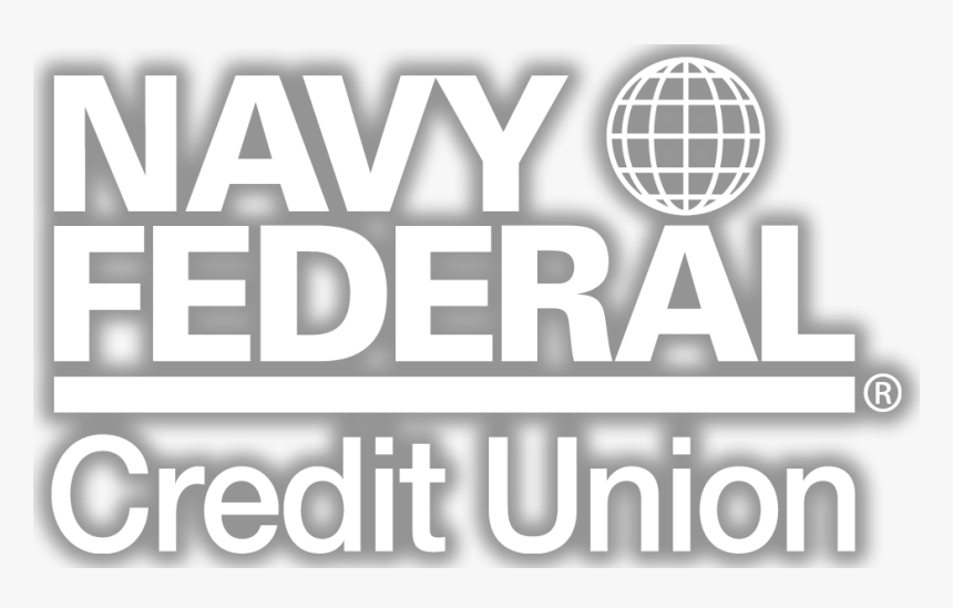 Navy Federal Credit Union , Png Download - Navy Federal Credit Union White Logo, Transparent Png, Free Download