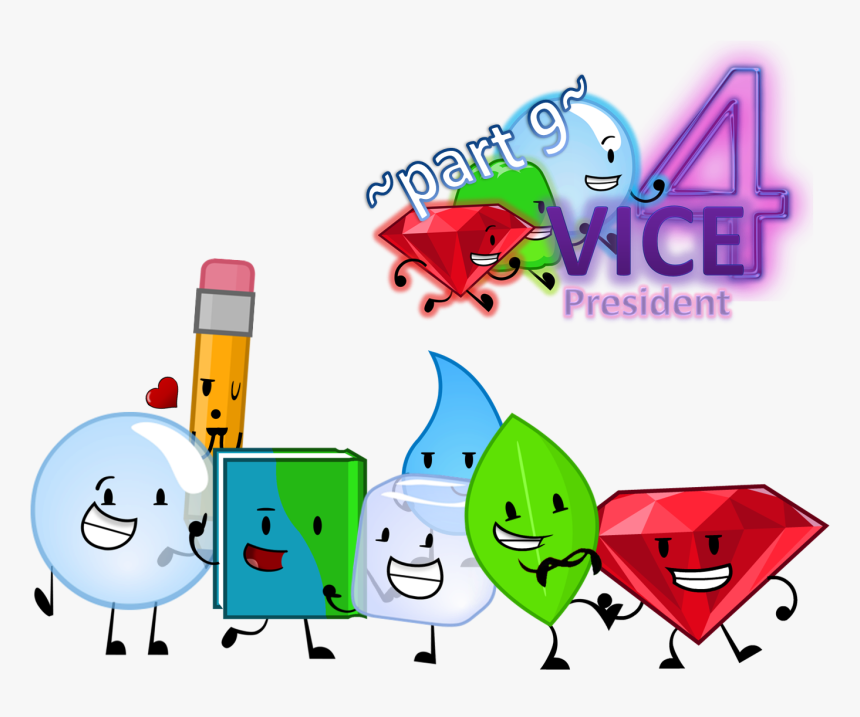 Running For Vice President ~part 9 Object Shows Community - Bfdi Vice President, HD Png Download, Free Download