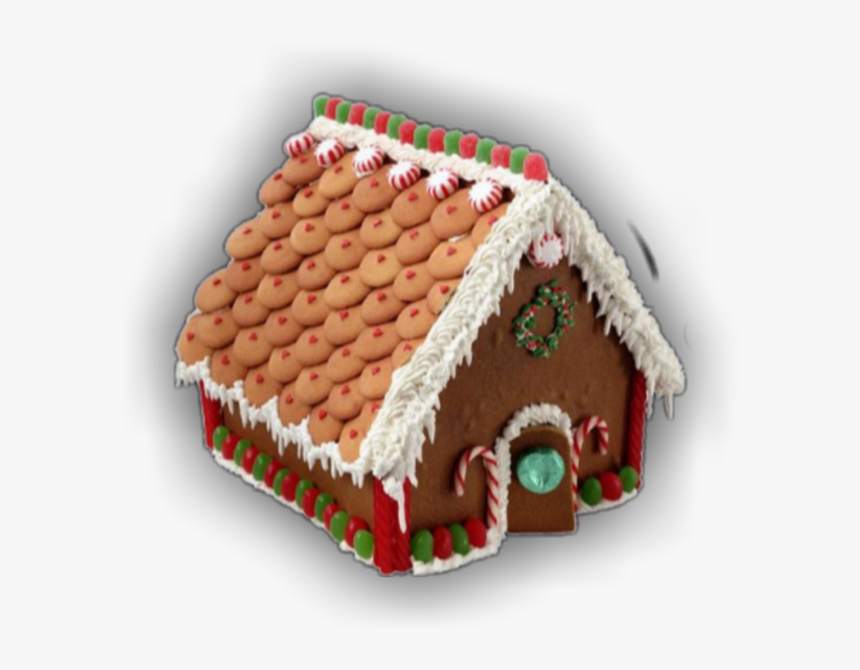 #freetoedit #christmas #cookie - Gingerbread House Transparent Background, HD Png Download, Free Download
