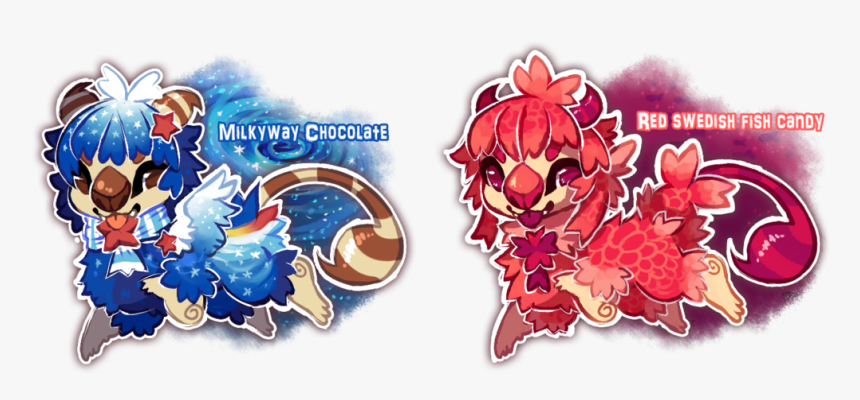 Milkyway And Swedish Fish Scorplins Auctions By Dexikon - Illustration, HD Png Download, Free Download