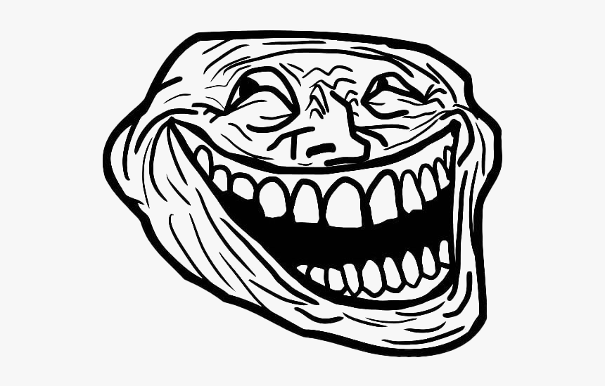 Trollface Meme Png Transparent Image - Troll Face Png, Png Download is free...