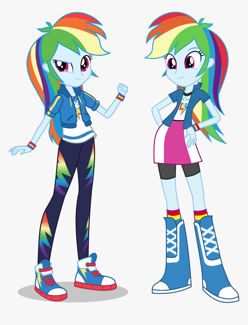 Human Mlp Rainbow Dash, HD Png Download, Free Download