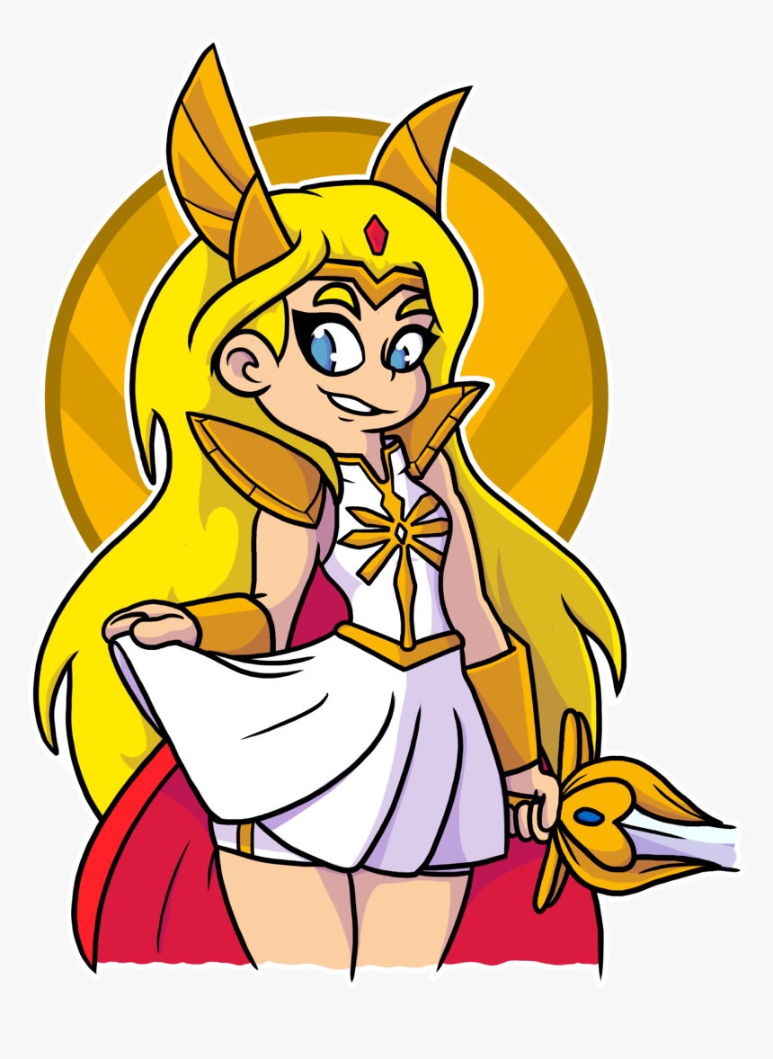 The New She-ra Is Looking Friggin’ Aces And I’m 100% - Cartoon, HD Png Download, Free Download