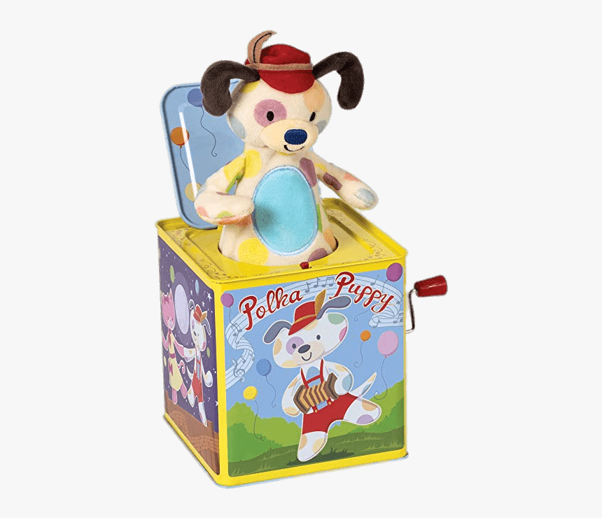 Polka Puppy Jack In The Box - Jake In The Box Toy, HD Png Download, Free Download