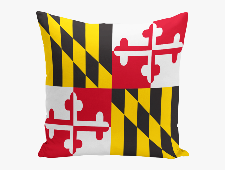 Maryland Flag Line Art, HD Png Download, Free Download