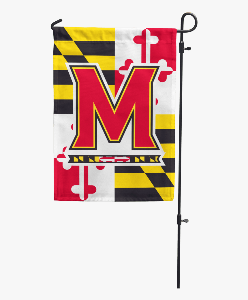 Maryland Flag With Umd "m - Maryland, HD Png Download, Free Download