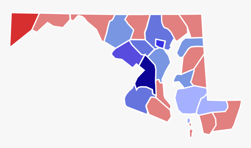 Maryland Counties 2016 Election, HD Png Download, Free Download